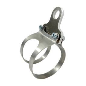 Collier de silencieux arrière Rtraxx avec pate alu 35mm pour KTM Husqvarna GasGas125cc