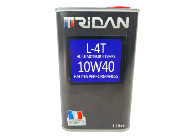 Huie moteur Tridan L-4T 10W40 - 1L hautes performances