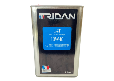 Huile moteur Tridan L-4T 10W40 - 5L hautes performances